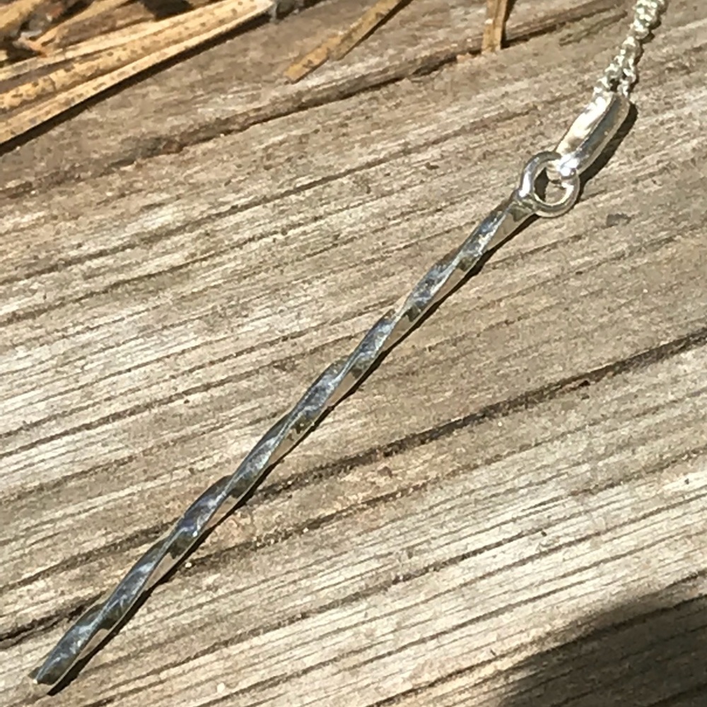 Akoma Silver free trade pendant from Ghana Africa